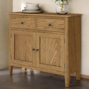 Ashdale Warm Oak Small Sideboard | Assembled