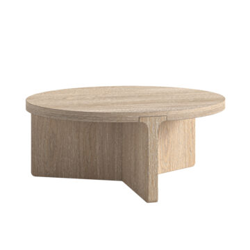 Elwood Oak Round Coffee Table 850