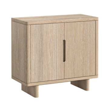 Elwood Oak Shoe Storage