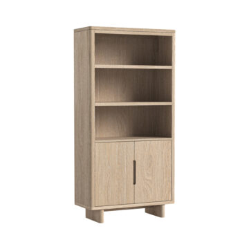 Elwood Oak Display Cabinet
