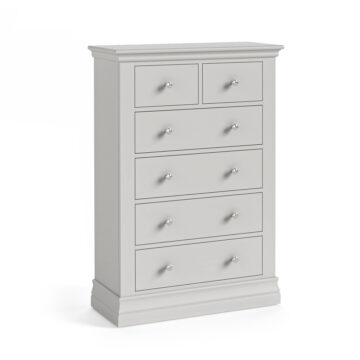 Riverton Grey Chest 2 Over 4 | Clearance