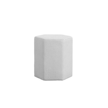 Harbour Grey Thin Stripe Stool