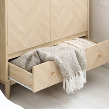 Hadley 2 Door Wardrobe with Drawer