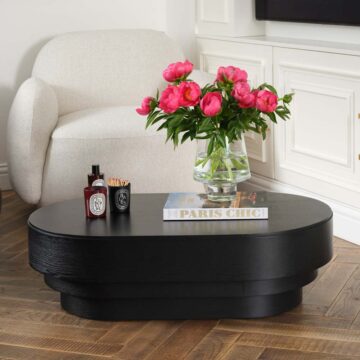 Kuma Black Coffee Table