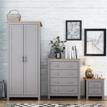 Lancaster Grey Bedroom Set