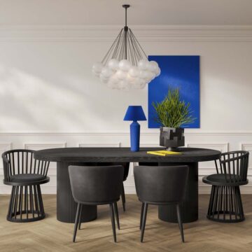 Lina Black Dining Chair