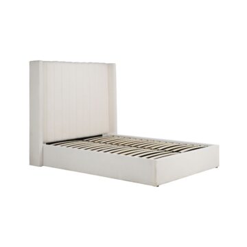 Mabel White 4’6 Double Ottoman Bed