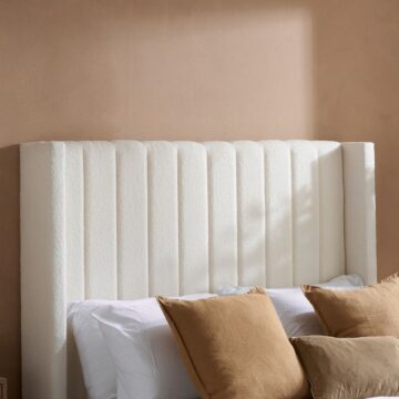 Mabel White 4’6 Double Ottoman Bed