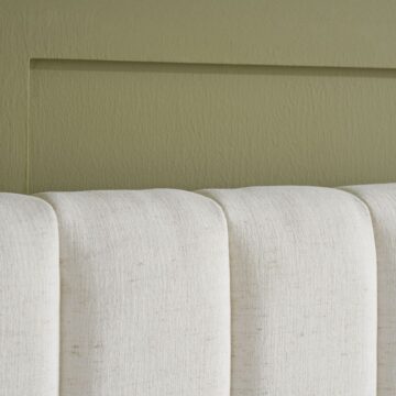 Mabel Cream 5′ King Size Ottoman Bed