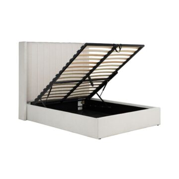 Mabel Cream 4’6 Double Ottoman Bed