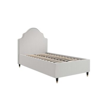 Monterey Grey 3′ Thin Stripe Single Bed