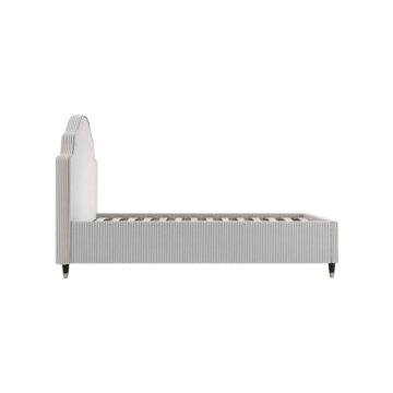 Monterey Grey 3′ Thin Stripe Single Bed
