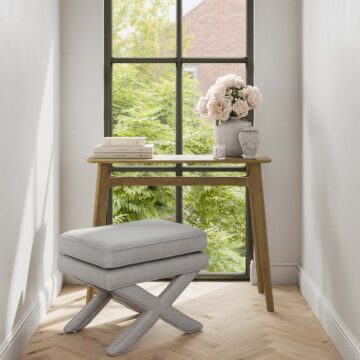 Rhode Light Grey Stool