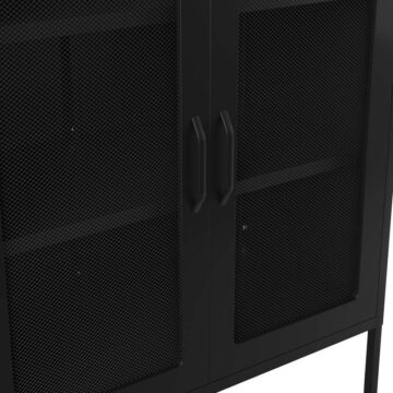 Reuben Black 2 Door Cabinet