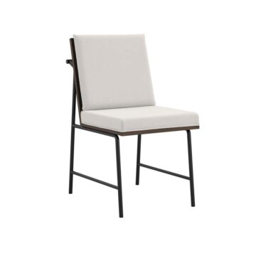Scout Pair of White Dining Chairs