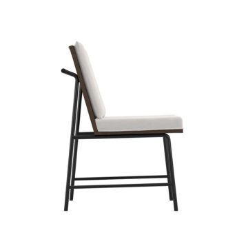 Scout Pair of White Dining Chairs