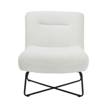 Willow Bouclé Teddy Accent Chair