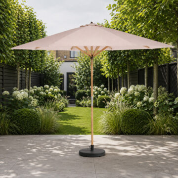Oakworld Alfresco Ashdown Wooden Parasol - 2m