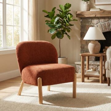 Alana Chair | Rust
