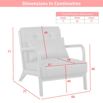 Sagewood Armchair | Brown Leather