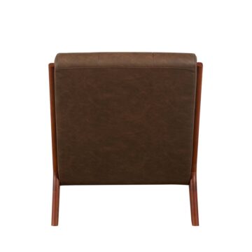 Sagewood Armchair | Brown Leather