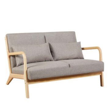 Calloway 2 Seater | Stone Linen