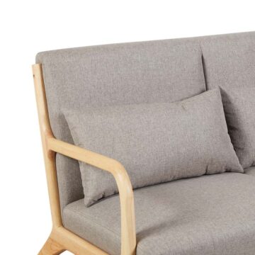 Calloway 2 Seater | Stone Linen