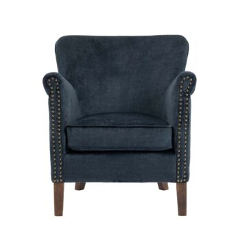 Harlow Armchair | Vogue Deep Ocean