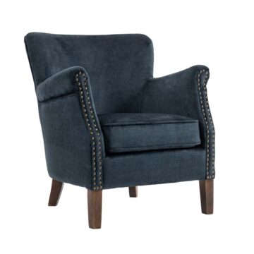 Harlow Armchair | Vogue Deep Ocean