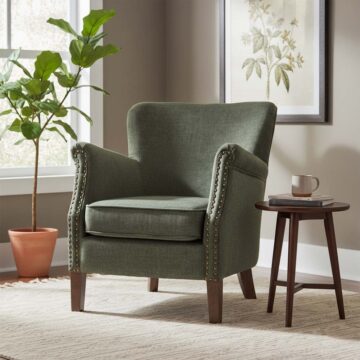 Harlow Armchair | Vogue Winter Moss