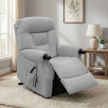 Elara Dual Motor Lift & Tilt Chair | Silver