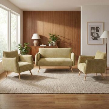 Lennox 2+1+1 Sofa Set | Green