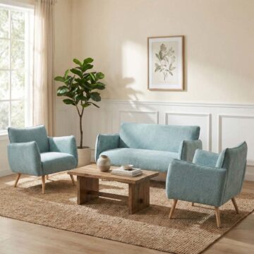 Lennox 2+1+1 Sofa Set | Teal