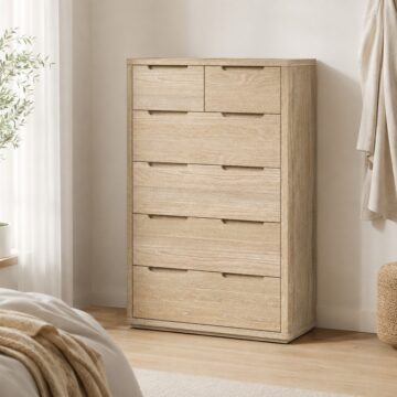 Elwood Oak 2 Over 4 Chest | Clearance