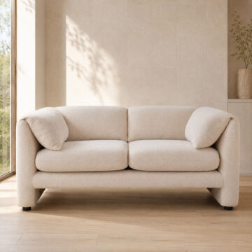 Studio Medium Sofa, Boucle Cream