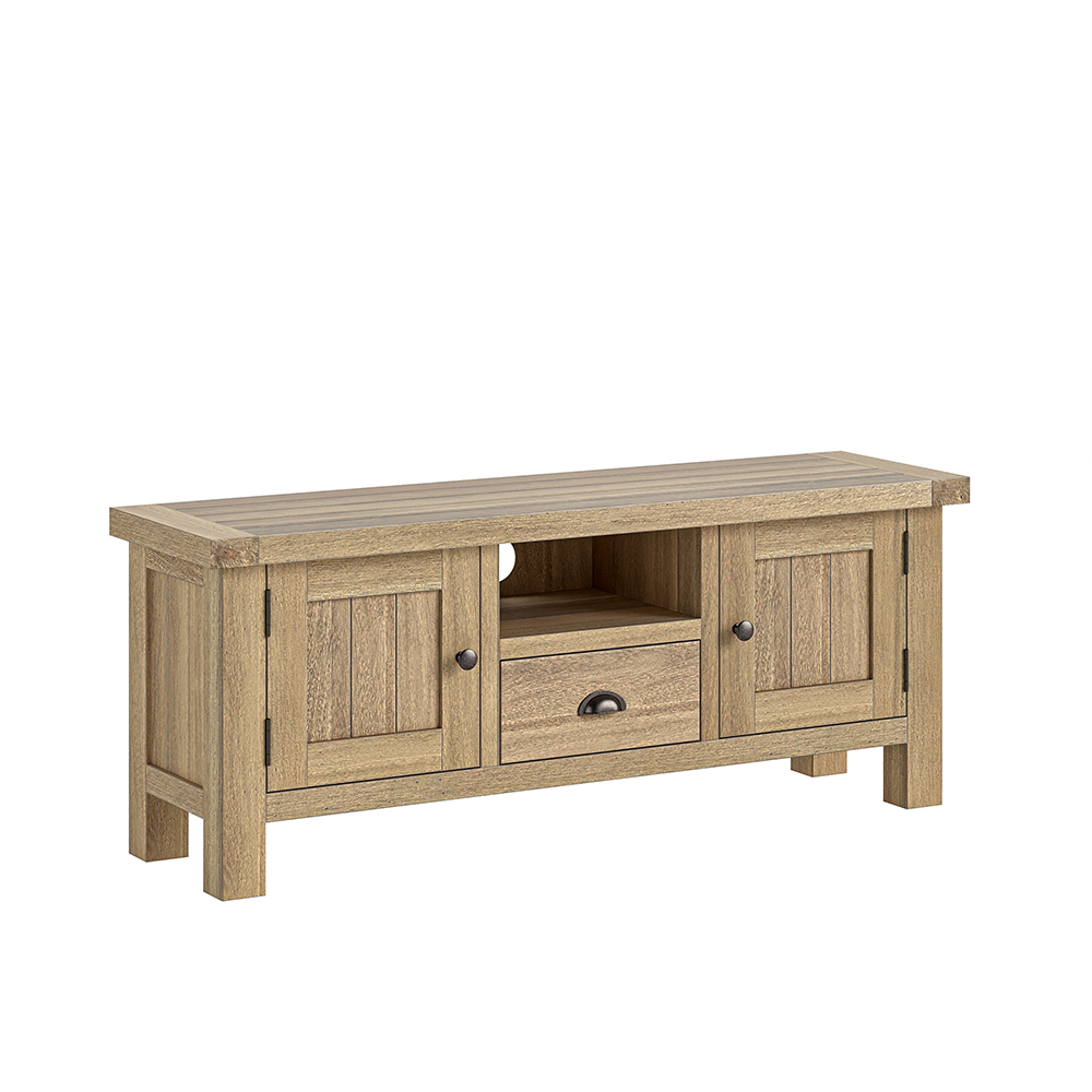 Stonebeck 2 Door 2 Drawer TV Unit | Assembled