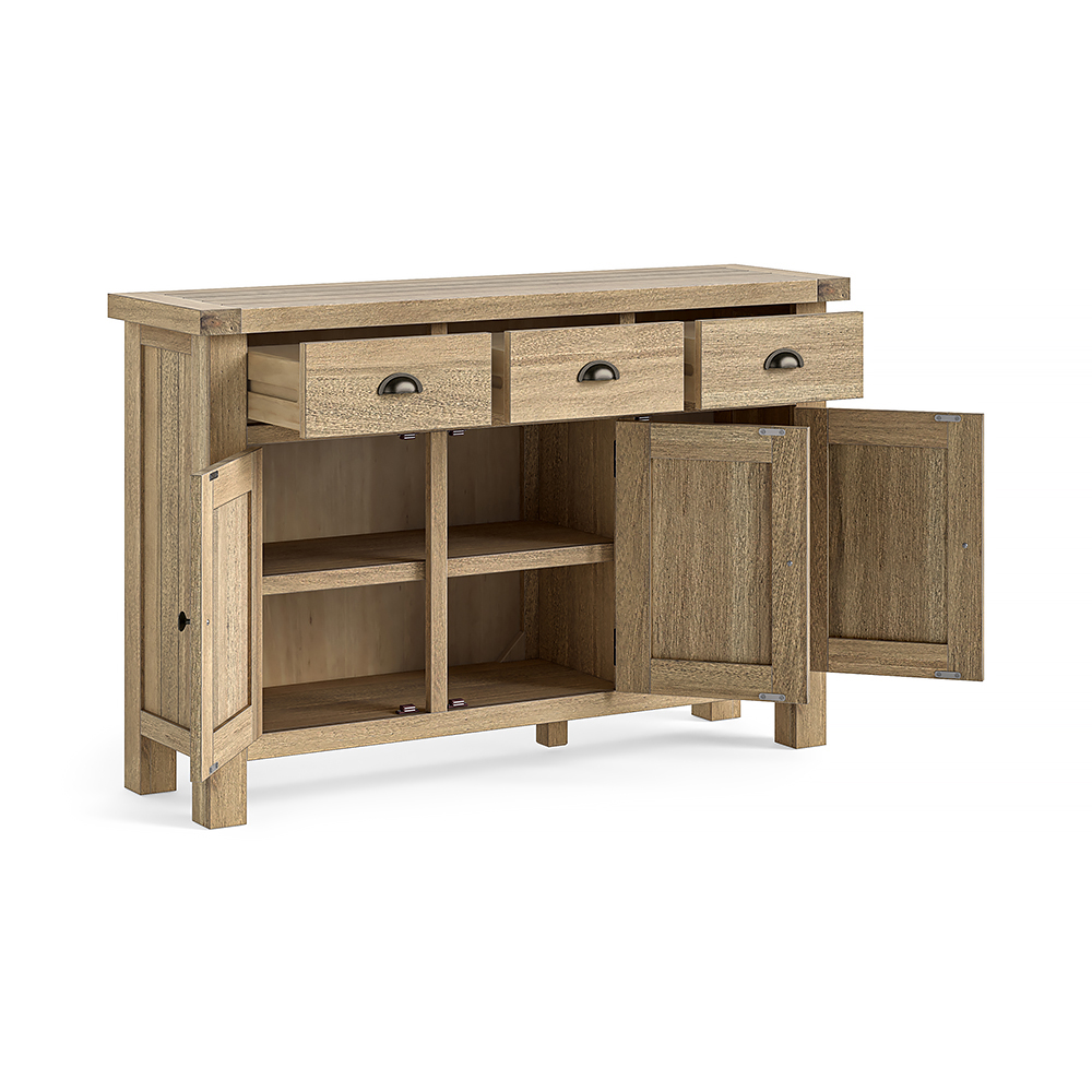 Stonebeck 3 Door 3 Drawer Sideboard | Assembled