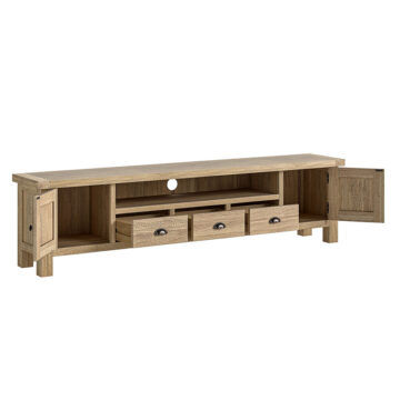 Stonebeck 2 Door 3 Drawer TV Unit | Assembled