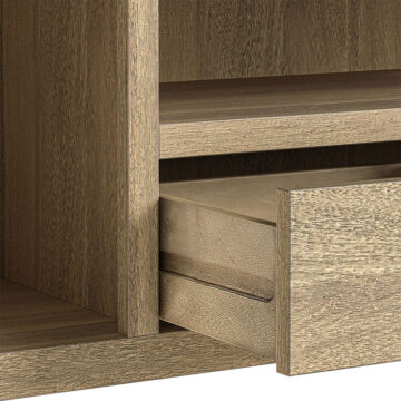 Stonebeck 2 Door 3 Drawer TV Unit | Assembled