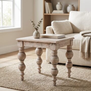 The Ellerby Collection Side Table | Assembled