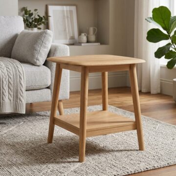 Cheshire Oak Lamp Table