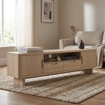 Elwood Oak TV Unit 2000
