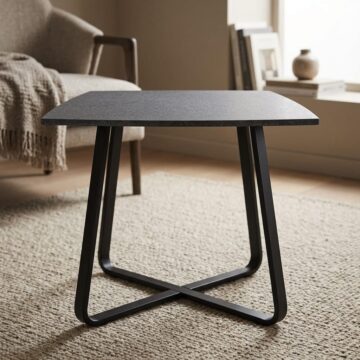 Collab Grey Lamp Table