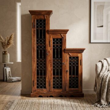 Rovigo Bhoja 3 Door Tall Right Hand CD Unit