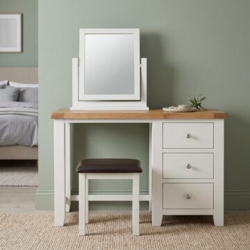 Norfolk White Dressing Table Mirror