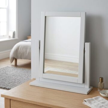 Norfolk French Grey Dressing Table Mirror
