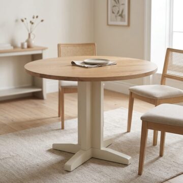 Wynyard Ivory Drop Leaf Dining Table | 30 - 90cm