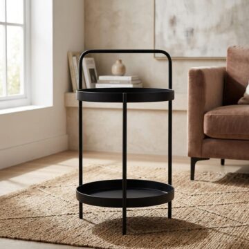 Southfields Black Side Table