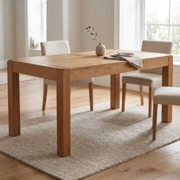 Haven Waxed Oak Dining Table