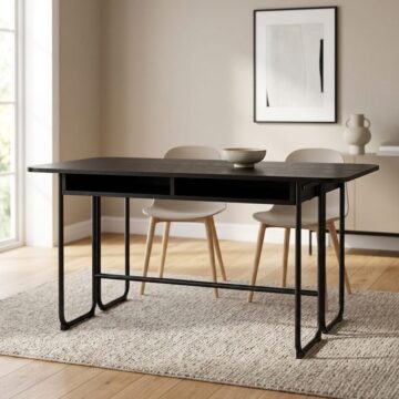 Darlington Black Dining Table